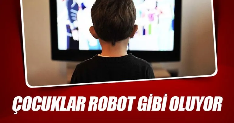 Televizyon annesi, bilgisayar babası olunca çocuk robot oluyor