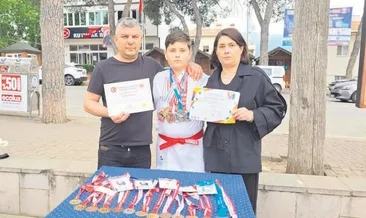 Milli karateciye destek yağıyor