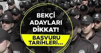 BEKÇİ ALIMI  2024/2. Dönem başvuruları | Bekçi alımı başladı mı, ne zaman başlayacak, hangi illerde alım olacak, şartlar neler?