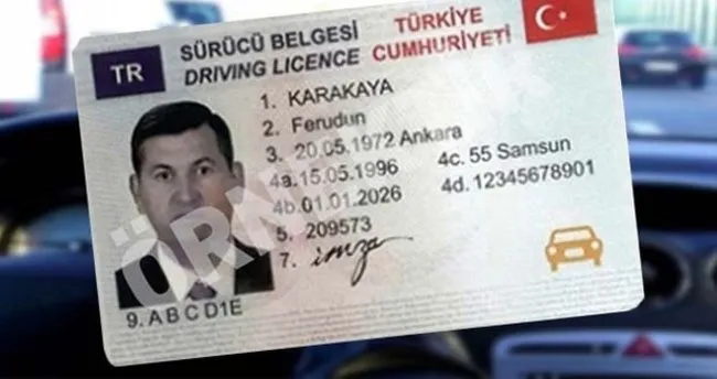 Kimlik seri no ehliyette yazar mı Kimlik seri no ehliyette yazar mı