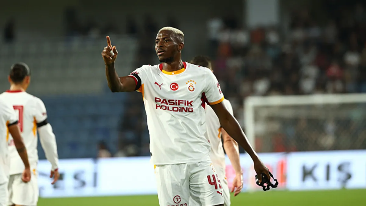 Galatasaray'da Victor Osimhen'den iyi haber