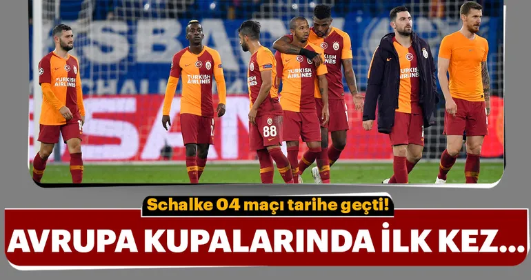 Schalke 04 - Galatasaray maçından kareler