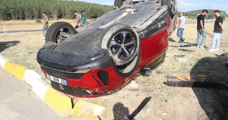 Konya’da korkunç kaza! İki otomobil çarpıştı: 6 yaralı