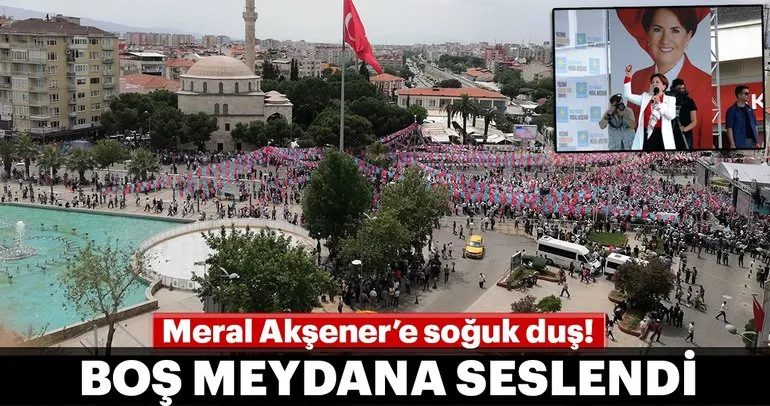 Meral Akşener’e şok! Boş kaldı