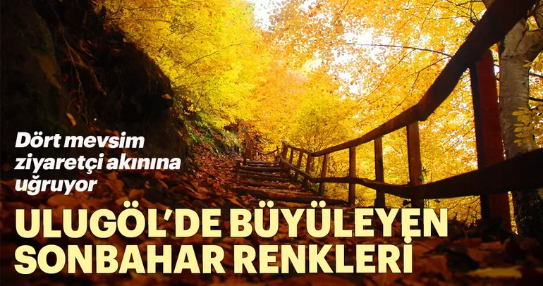 Ordu Ulugöl’de sonbahar renkleri