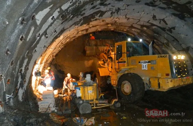 68 yıllık hayal gerçek oluyor, Salarha Tüneli’nde sona gelindi