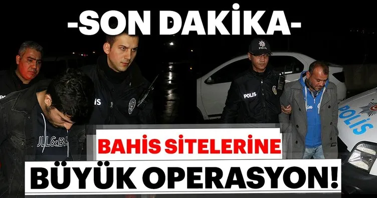 Son Dakika | İstanbul Merkezli 40 ilde bahis sitelerine yönelik operasyon başlatıldı!