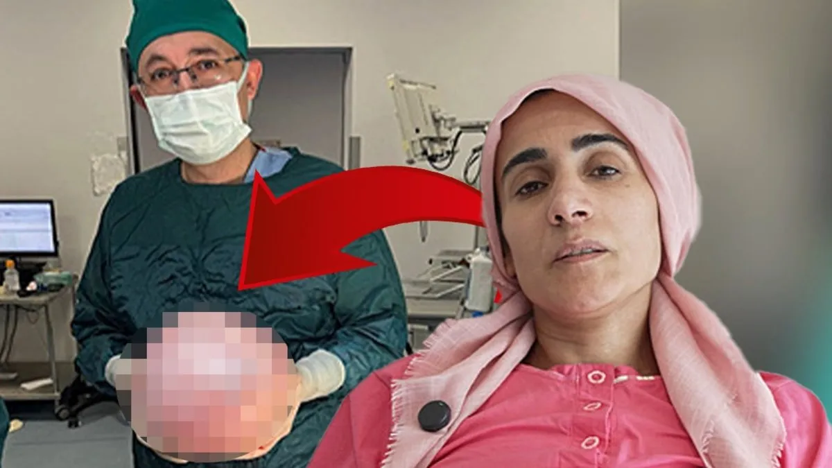 Genç kadının rahminden çıktı: Tam 7 kilogram! Genç kadının rahminden çıktı: Tam 7 kilogram!