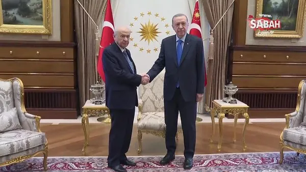 Başkan Erdoğan ve Bahçeli görüşmesi başladı | Video