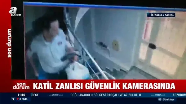 SON DAKİKA: Kartal'da anne ve kardeşini katleden güvenlik görevlisi Ahmet Özcan'ın kamera görüntüleri ortaya çıktı