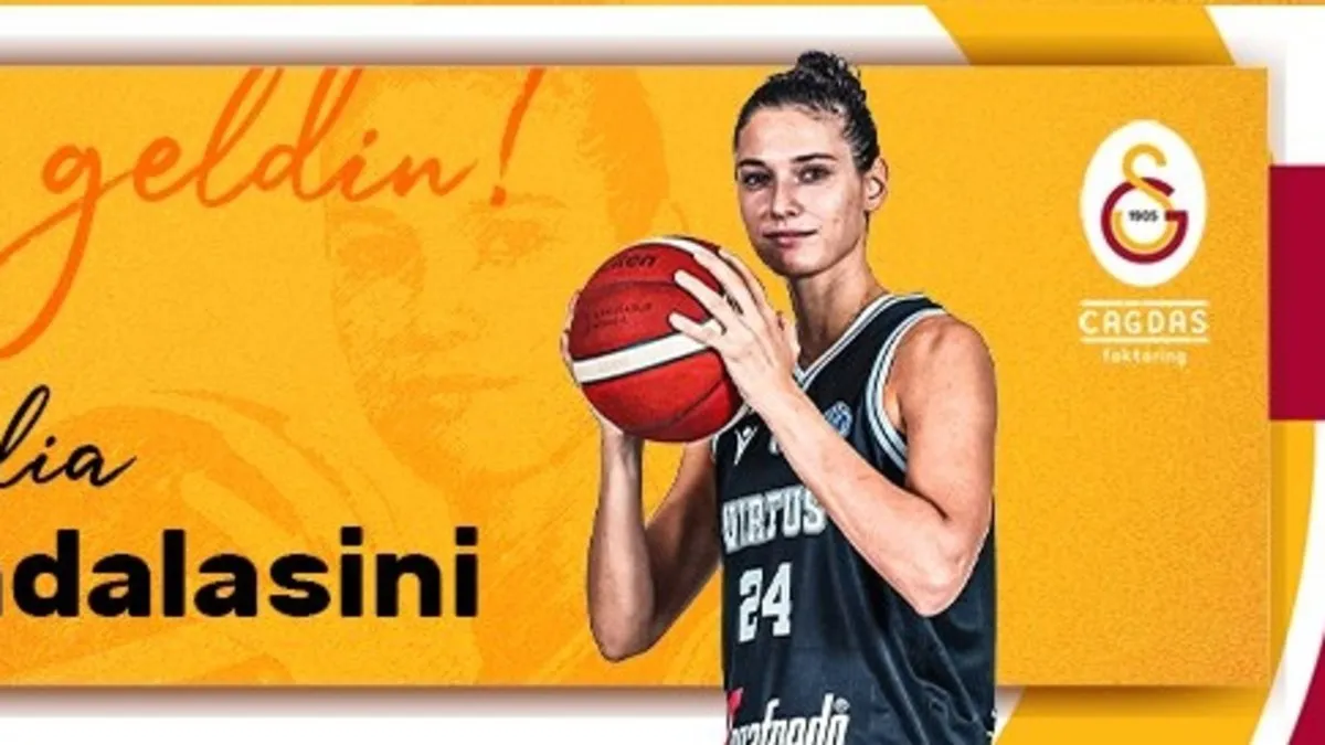 Galatasaray Çağdaş Faktoring, Cecilia Zandalasini'yi kadrosuna kattı