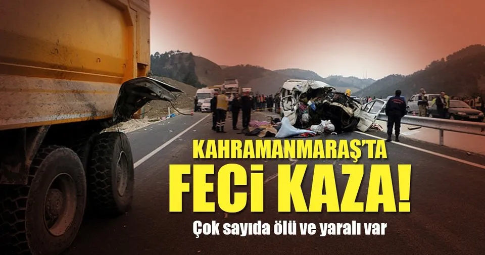 Son Dakika Kahramanmaras Ta Feci Kaza Son Dakika Haberler