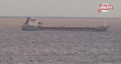 Ukrayna’dan hareket eden mısır yüklü Türk gemisi İstanbul açıklarında demirledi | Video