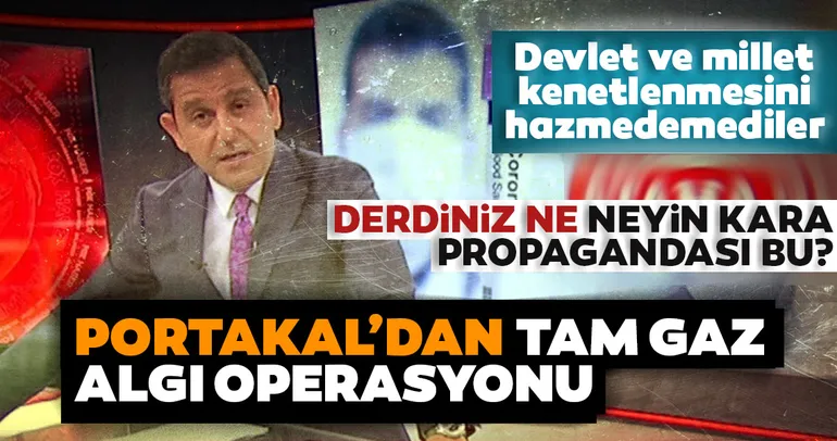 Fatih Portakal’dan tam gaz algı operasyonu! Tepki yağdı: Bu neyin kara propagandası! Derdiniz ne kardeşim?