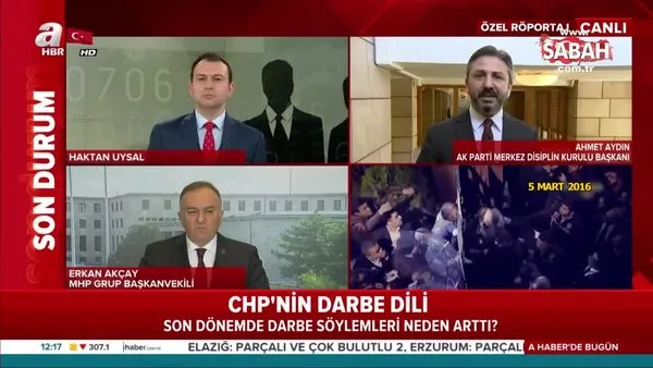 CHP’nin darbe diline, AK Parti'den sert tepki | Video