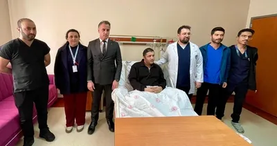 Ardahan’da zamanla yarışan doktorlar genç hastayı hayata bağladı #ardahan