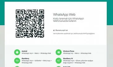 WhatsApp Web Giriş Ekranı - Bilgisayardan web.whatsapp.com’a QR Kod ile Giriş Yapma