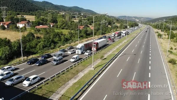 Bayram trafiği başladı! İşte son durum...