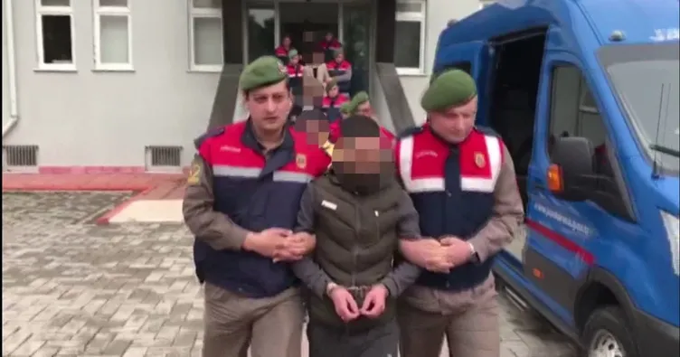 Jandama kıskıvrak yakaladı!