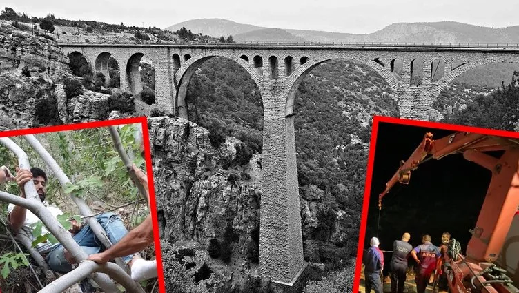 Adana’da Varda Köprüsü’nde selfie faciası: Cesedi vinçle çıkardılar!