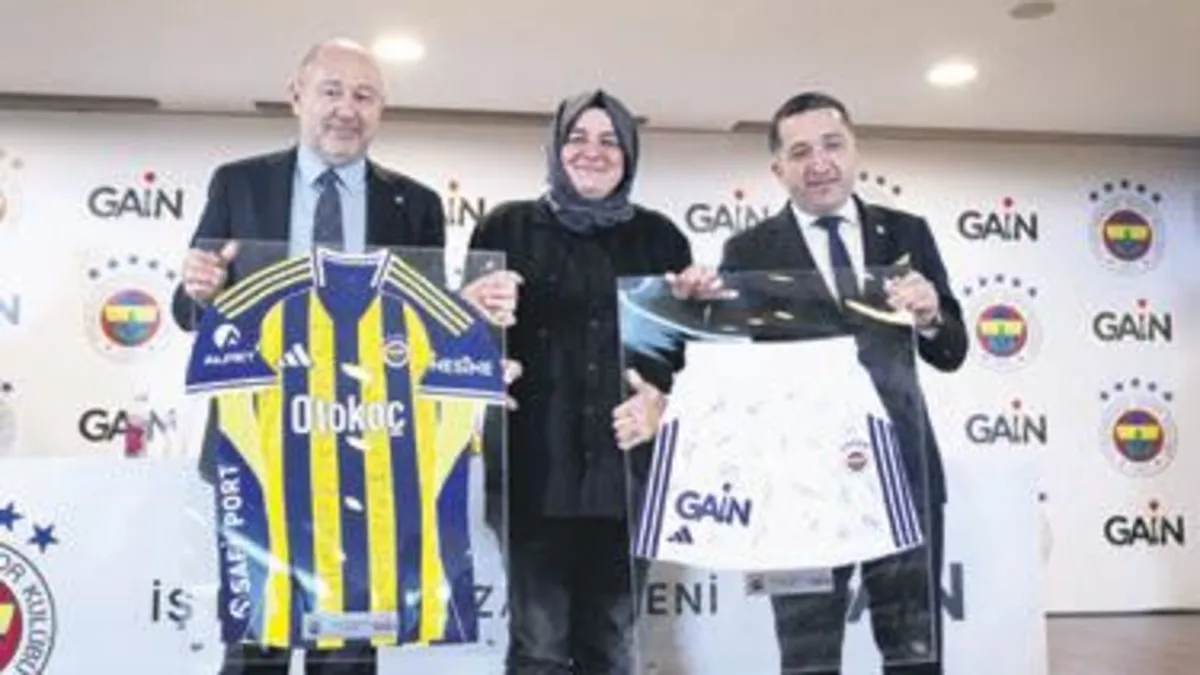 F.Bahçe’nin şort sponsoru Gain