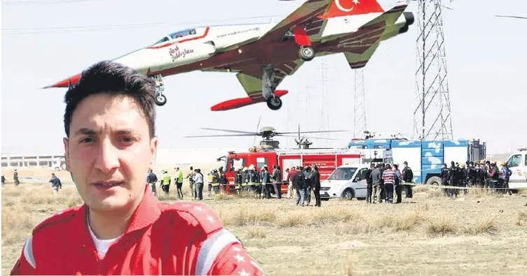 Eğitim uçuşunda şehit oldu