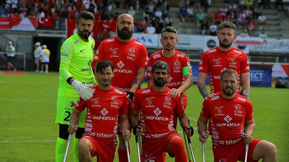 SON DAKİKA: Ampute Milli Takımımız üst üste üçüncü kez Avrupa şampiyonu oldu!