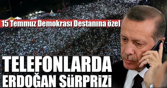 cumhurbaskani erdogan dan sesli mesaj