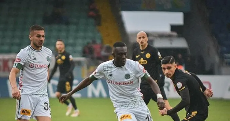 Çaykur Rizespor ile Konyaspor 0-0 berabere kaldı