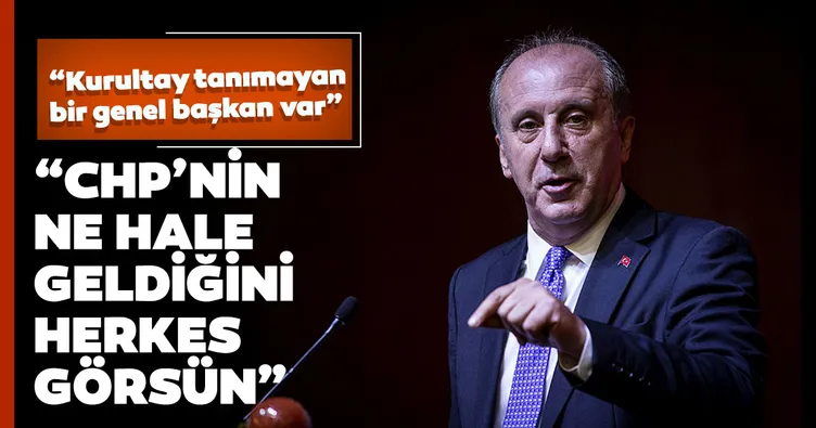 CHP’nin ne hale geldiğini herkes görsün