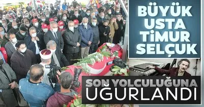 Son dakika haberi: Usta sanatçı Timur Selçuk son yolculuğuna uğurlandı