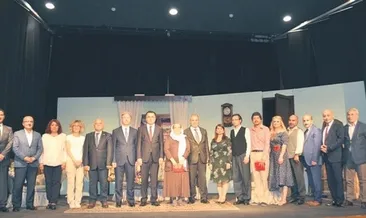 Sahne sırası öğretmenlerin