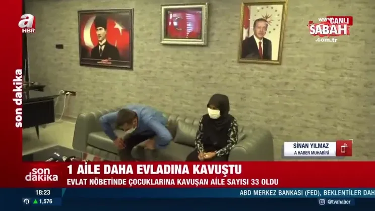 Evlat nöbetindeki bir anne daha evladına kavuşacak | Video