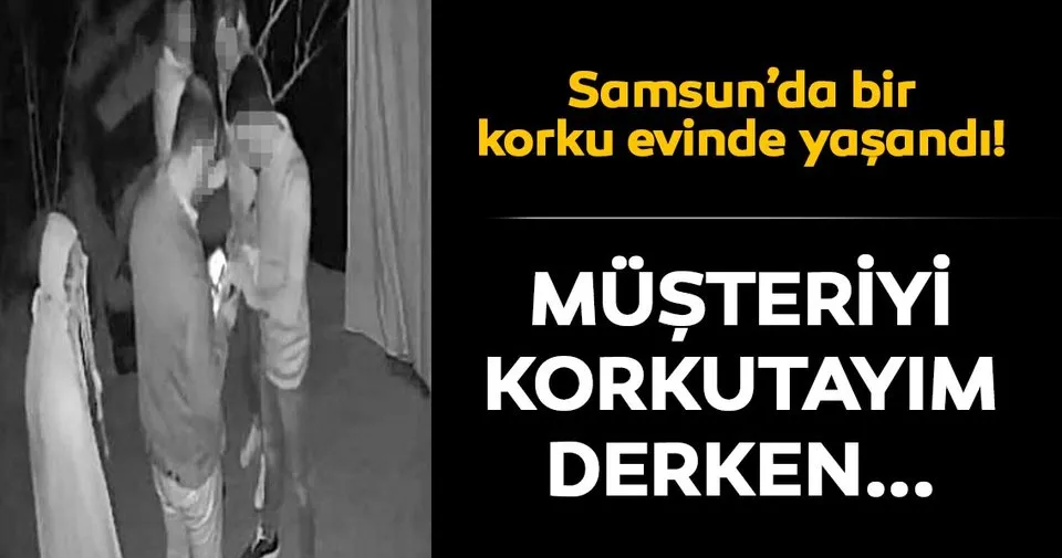 korku evi calisani musteriyi korkutmak isterken yaralandi son dakika yasam haberleri