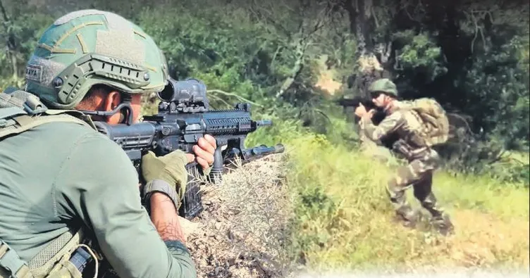 Komandolar sınır ötesinde