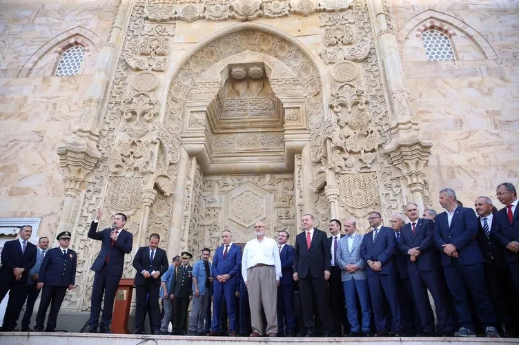 Cumhurbaşkanı Erdoğan, Giresun Bulancak’ta Sarayburnu Camisinin açılışına katıldı