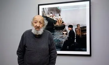 Ara Güler’in 93.yaşgününde siyah beyaz fotoğrafları Galata Kulesi’nde