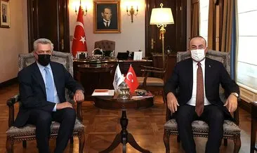 Bakan Çavuşoğlu, Birleşmiş Milletler Mülteciler Yüksek Komiseri Grandi ile görüştü