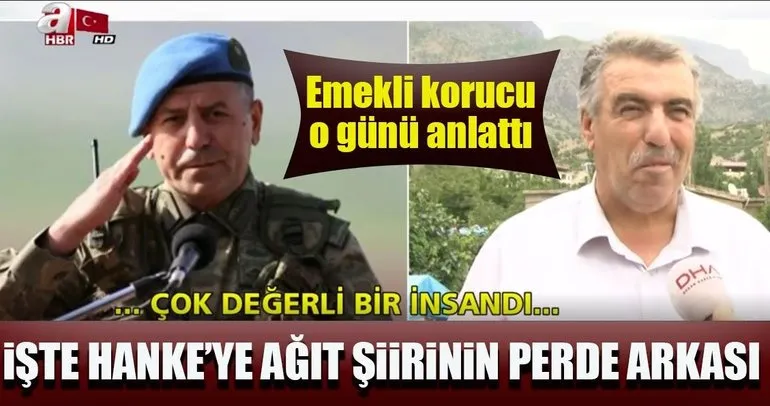 Şehit Tümgeneral Aydoğan Aydın’ın yazdığı Hanke Dağı Şiiri’nin hikayesi