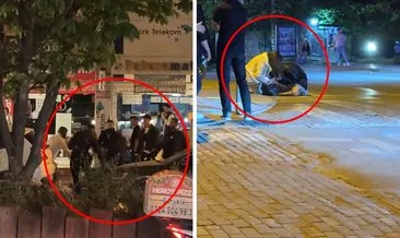 Bursa’da kız meselesi kötü bitti: Caddeyi ringe çevirdiler! Hastaneye kaldırıldı