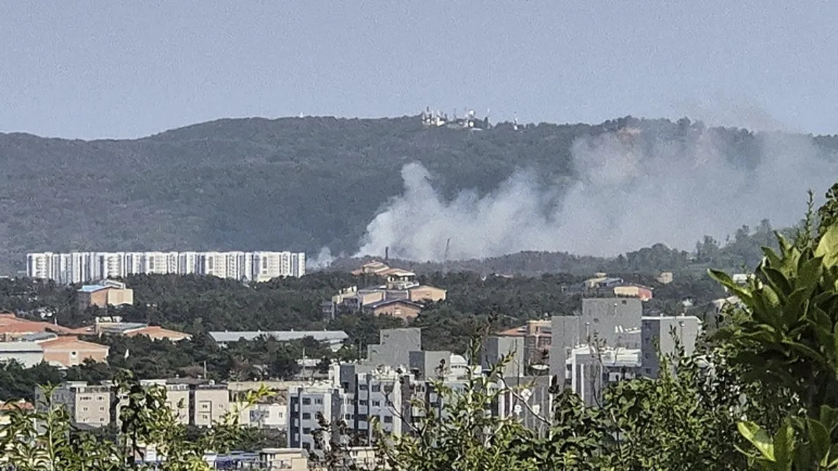 Güney Kore ordusunda alarm: Kalkıştan dakikalar sonra düştü