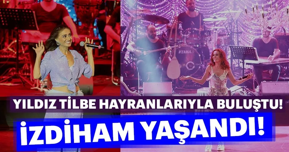 Izmir De Yildiz Tilbe Izdihami Magazin Haberleri