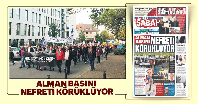 Alman basını nefreti körüklüyor