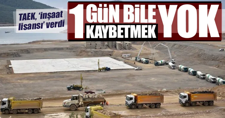 TAEK’ten Akkuyu NGS’ye İnşaat Lisansı bugün verildi, yarın temel atılıyor