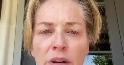 Kardeşi coronaya yakalanan Sharon Stone ateş püskürdü: Sizlerden biri yaptı | Video