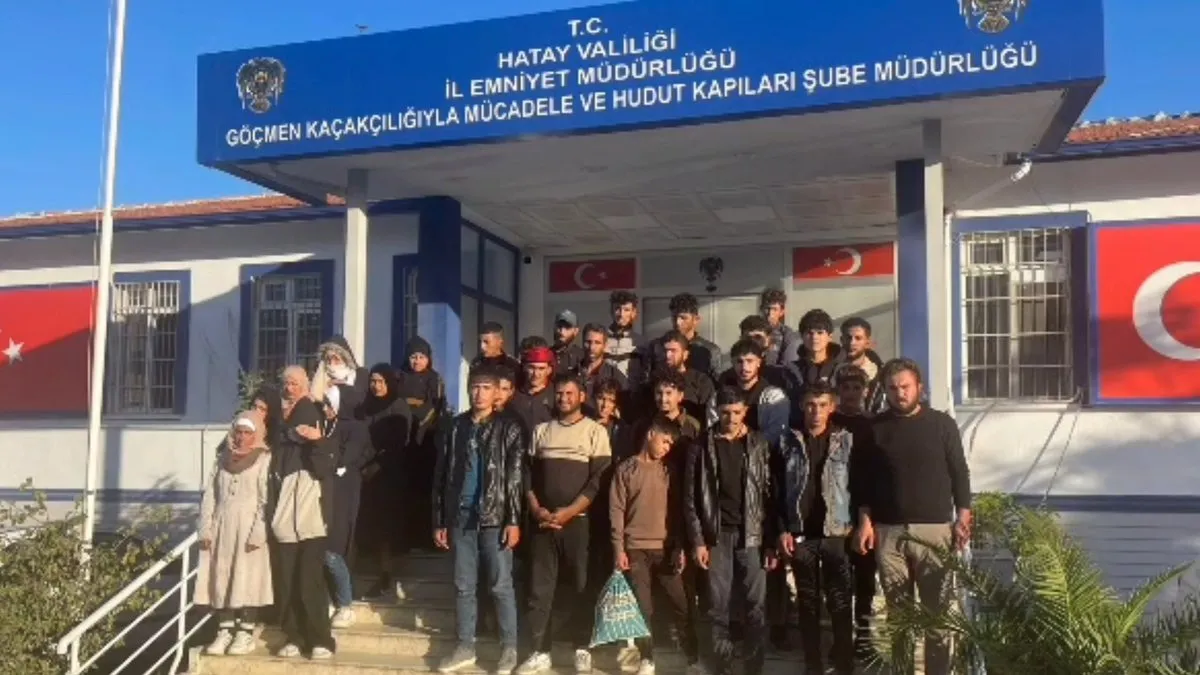 38 göçmen yakalandı! 2 organizatör tutuklandı 38 göçmen yakalandı! 2 organizatör tutuklandı