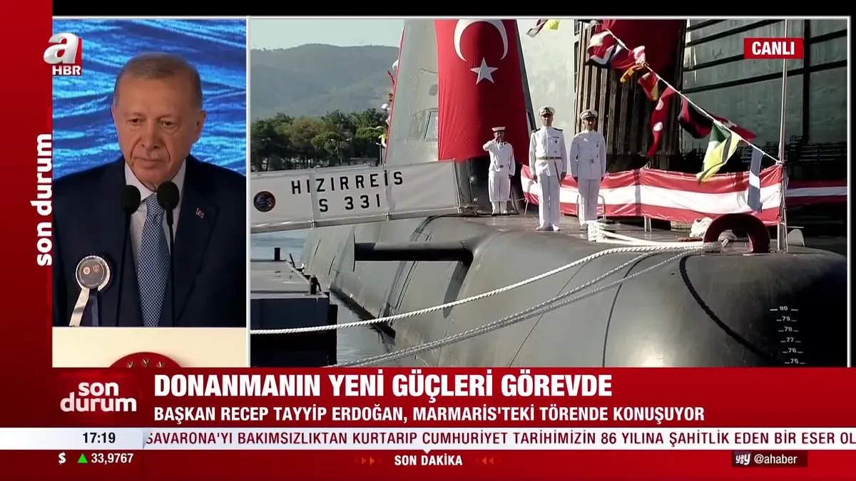 Donanmanın yeni gücü 'Pirireis' göreve başladı Donanmanın yeni gücü 'Pirireis' göreve başladı
