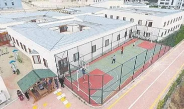 Özel çocuklara özel spor alanı
