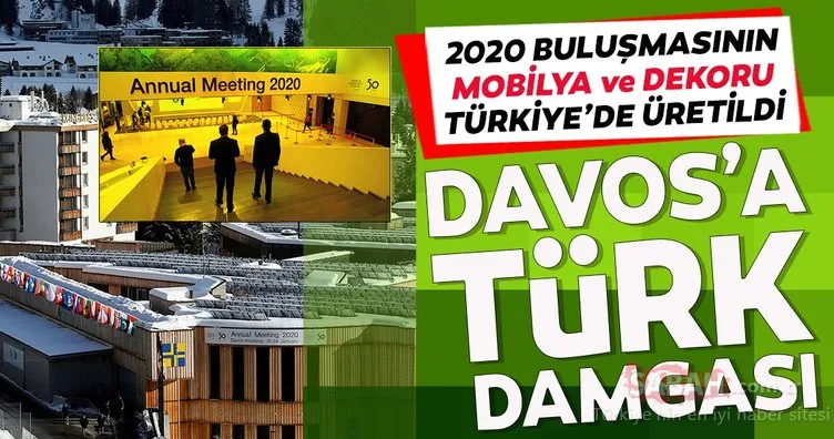 2020 Davos’a yine “Türk malı” konforu damga vuracak