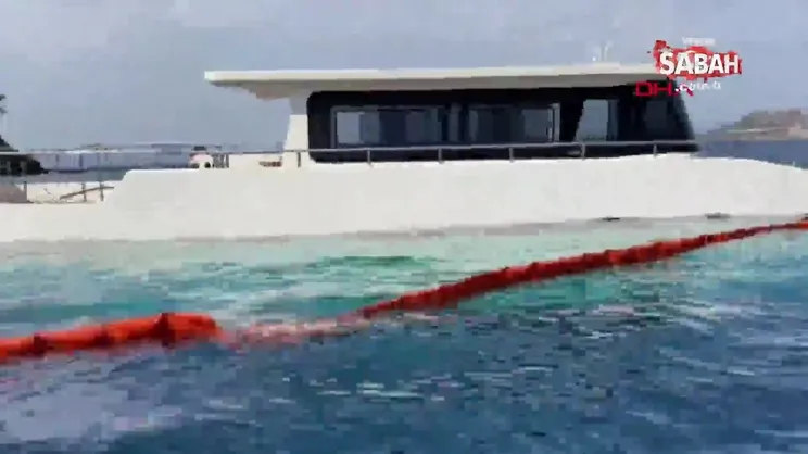 Su alan teknedeki 3 kişi kurtarıldı